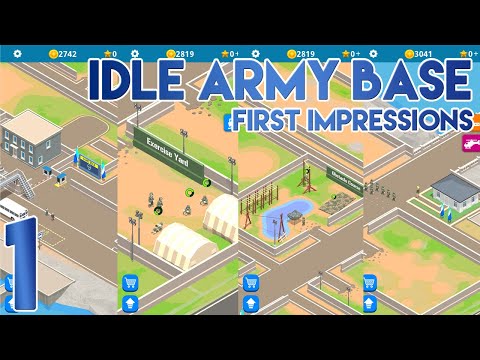 Idle Army Base First Impressions - Gameplay Walkthrough Part 1 - YouTube
