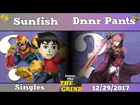 The Grind 9 SL|Sunfish (?, Mii Brawler, Cpt.Falcon) vs BMU|Dnnr Pants (?, Corrin) Losers 7ths