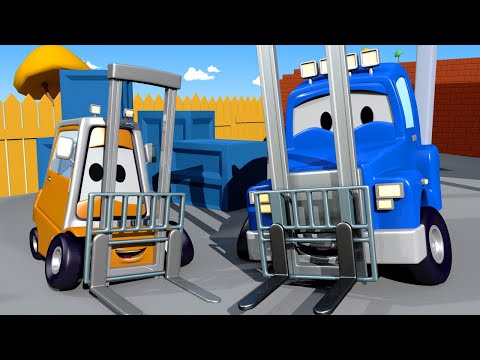 Crtići sa kamionima za djecu -  Viličar - Super Kamion u Auto Gradu