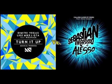 Sebastian Ingrosso,Alesso vs. Dimitri Vegas,Like Mike,GTA & Wolfpack-Calling It Up(Dj Sunset Mashup)