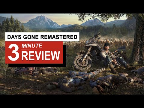 Days Gone Remastered Review In 3 Minutes | GamingByte