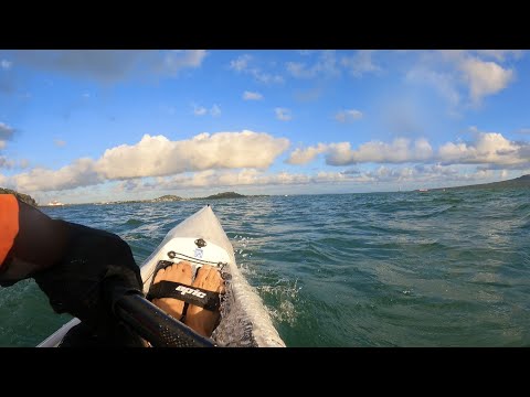 Playing at the beach - Epic V10L surfski