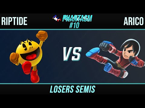 Riptide (Pac-Man) vs EGL | arico (Mii Brawler) - Phantasm 50 Losers Semis