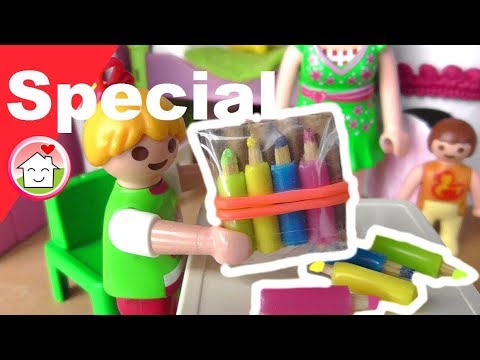 Playmobil Film deutsch Pimp my PLAYMOBIL Buntstifte / Basteln / DIY für Kinder - Familie Hauser