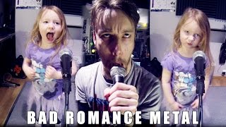 Video thumbnail of "Bad Romance (metal cover by Leo Moracchioli)"