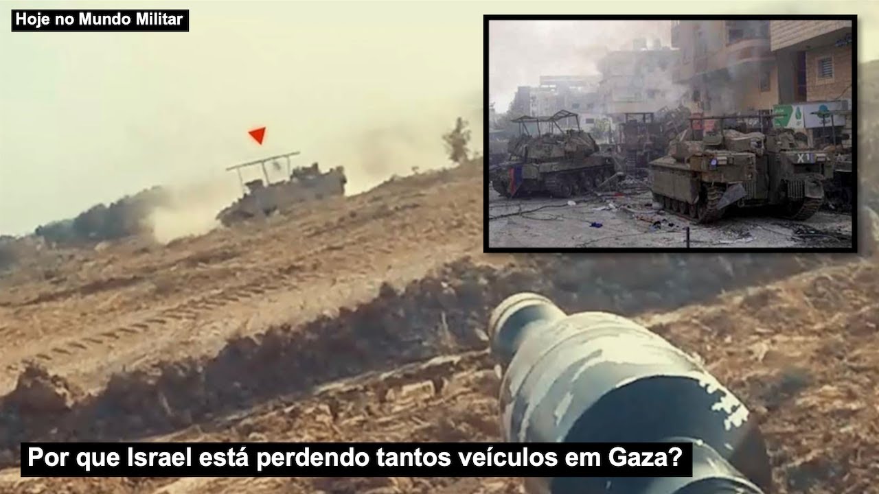 Por que Israel está perdendo tantos veículos em Gaza?