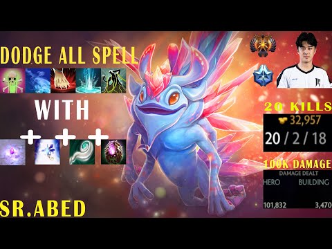 SR.Abed [Puck] 100k Damage Magic 20 Kills - Dota 2 Pro Highlight