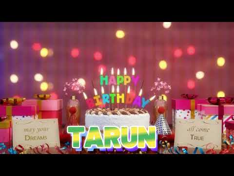 TARUN Happy Birthday Song with Names 🌟 Happy Birthday to You