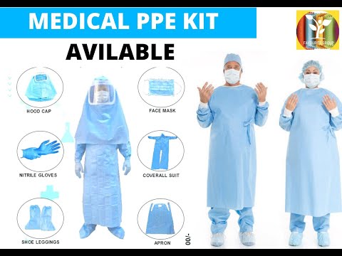 Metro PPE Kit For Healthcare Hazmat Suit with All Accessories for Covid 19