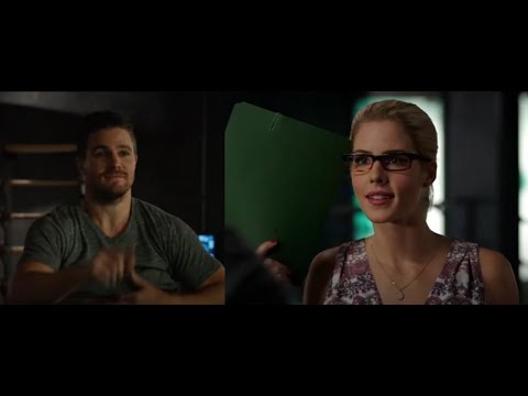 Olicity - Arrow - 4x04 Pt.9 - "You alright? You're doing the crinkly thing with your eyebrows"