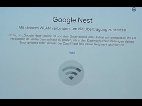 Google Nest Hub 2 connect to a new Wi-Fi network, set up and/or reset to log in again