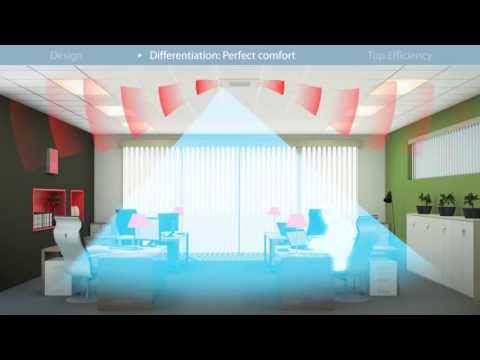 Daikin - fully flat cassette. Design & Genius in one