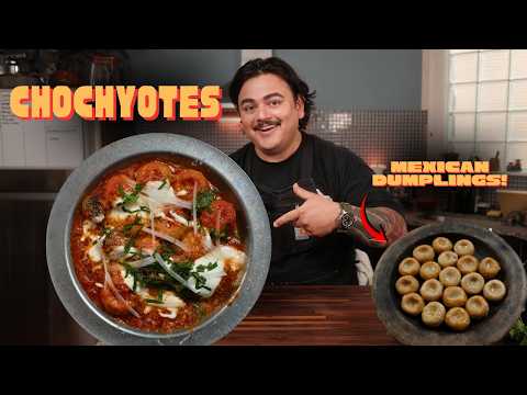 Chochoyotes | Mexican Dumplings in Tomato–Arbol Sauce Made with Masa