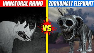 Unnatural Rhino vs Zoonomaly Elephant | SPORE