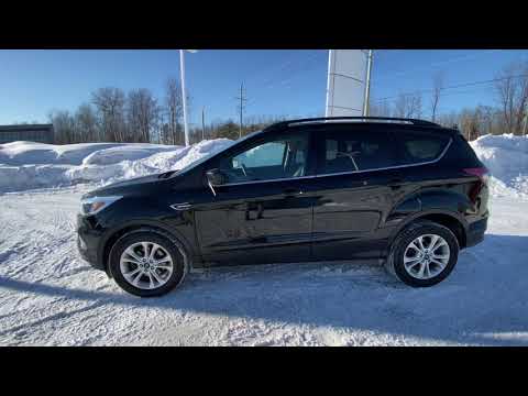 2018 Ford Escape SE Black #U2172