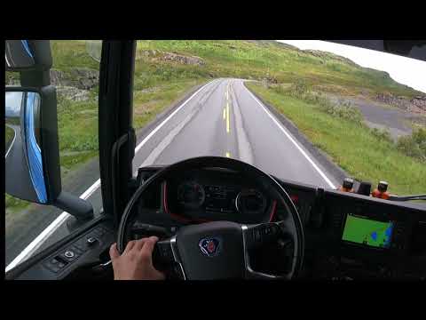 POV Driving SCANIA S520 V8 - Bjornfjell Customs