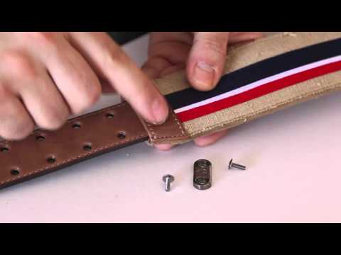 How to Adjust your guitar or bass strap by RightOn! Straps - Strap Adjustment System - RAS