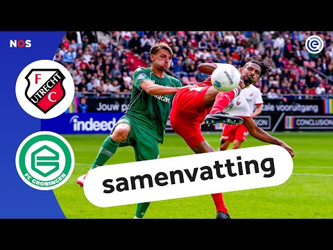 Younes TAHA mist ENORME KANS tegen FC UTRECHT 🫨 | Samenvatting FC Utrecht - FC Groningen