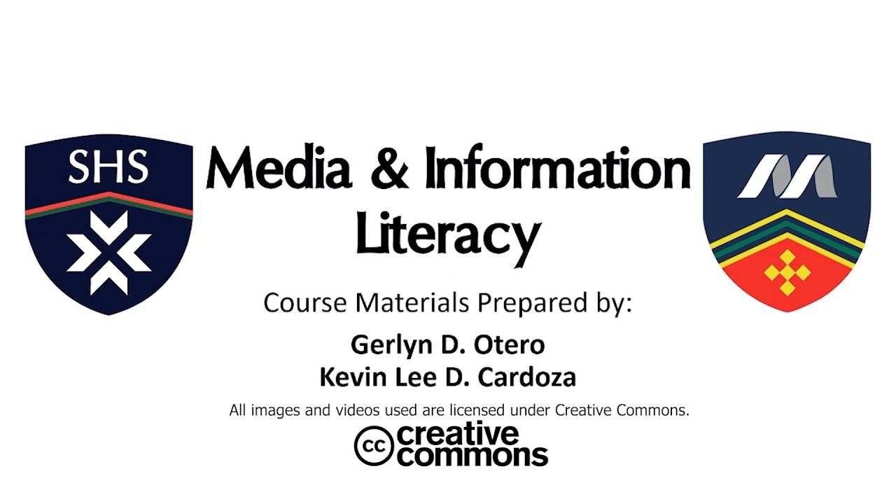 Week 1: Introduction to Media and Information Literacy