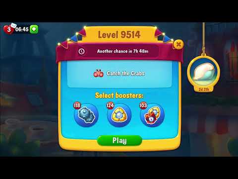 FISHDOM:  💥💥 Level 9514 No boosters 9515 Hard Level First try No boosters 💥💥