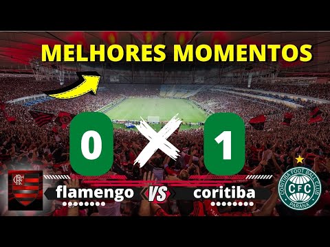 Coritiba 1 x 0 Flamengo Melhores Momentos COMPLETOS BRasileirão 2022