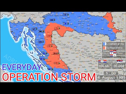 Operation Storm [Every Hour] Croatia 1995