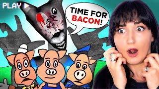 My Daughter Found A CURSED Version of the Three Little Pigs (DO NOT WATCH)