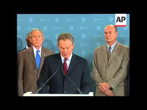 G8 leaders issue statement in wake of attacks