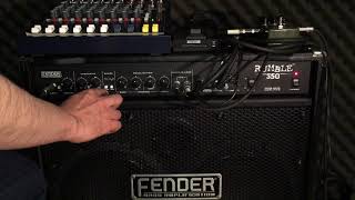 Video thumbnail for Fender Rumble 350 by Alejandro Lozano