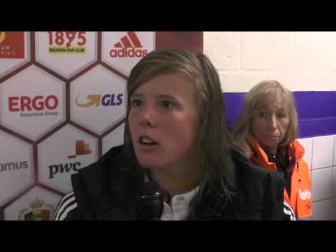 Laura Deloose na K. Lierse SK- RSC Anderlecht op 17 04 2016