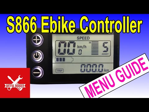 S855 Ebike Controller Hidden Menu Guide