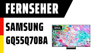 Fernseher Samsung GQ55Q70BATXZG (Q70B) | Test | Deutsch