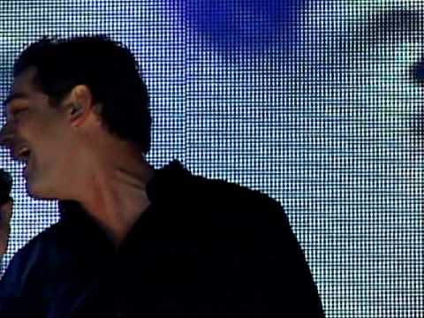 Everton Talarico participa do show de Fernando e Sorocaba em Jales SP.