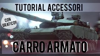 preview picture of video 'CARRO ARMATO - BATTLEFIELD 4 (Accessori, arma primaria e secondaria, contromisure) HD'