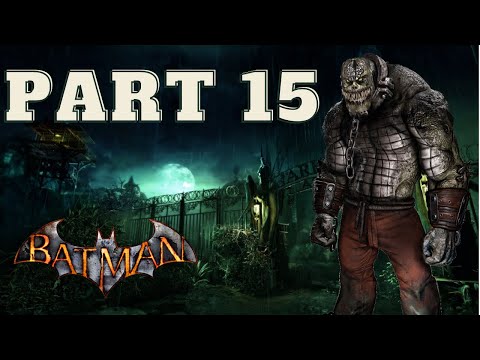 Batman Arkham Asylum Gameplay Walkthrough - Part 15 - Killer Croc (PS5) - No Commentary