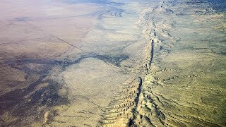 San Andreas Fault Through Carrizo Plain
