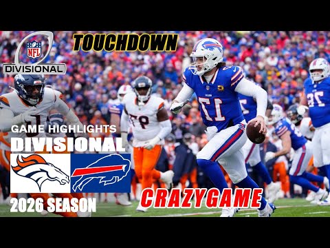Buffalo Bills Vs. Denver Broncos | Divisional Round | Game Highlights | NFL Playoffs 2026