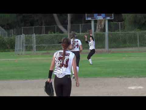Thrashers 9-29-2018 Kaile nice CF catch