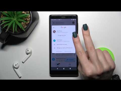 How to Log Out of a Gmail Account on SONY Xperia XZ2