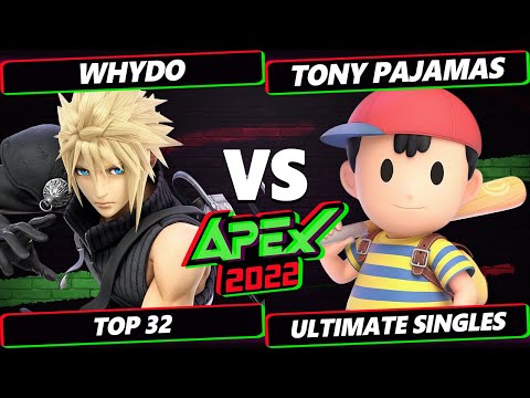 Apex 2022 - WhyDo (Cloud) Vs. Tony Pajamas (Ness) SSBU Ultimate Tournament
