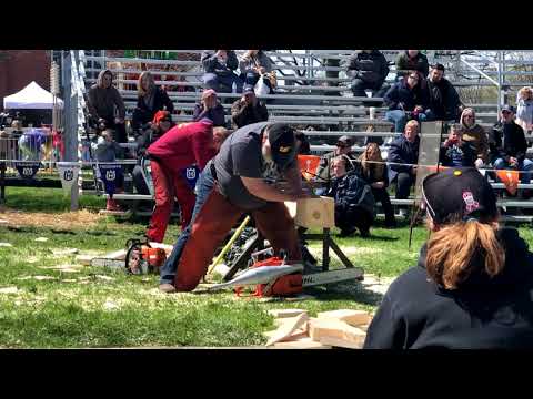 2019 Chardon Unlimited Pipe Prelim Chainsaw Races complete