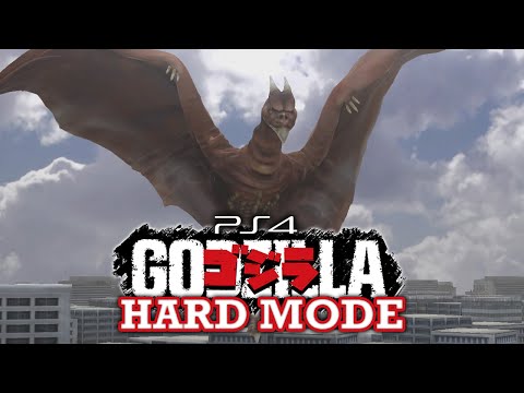 Rodan Hard Mode Longplay - GODZILLA [PS4]