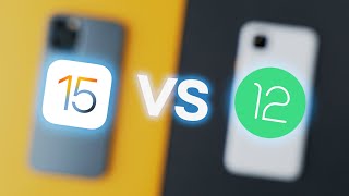 iOS 15 Beta vs Android 12 Beta 2
