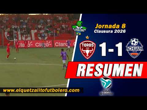 DRAW/ Malacateco 1 vs Achuapa 1 / Day 8 Closing Tournament 2026 -FULL SUMMARY-