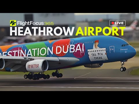 Heathrow Airport Live - Wednesday 7th January 2026