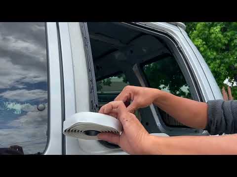 How to Install a Back Glass Window for the Ford Econoline Van