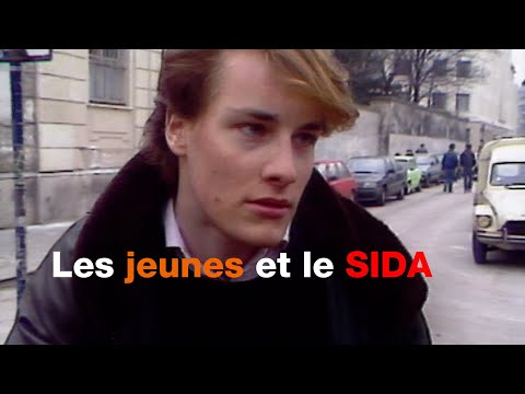 En 1988 que pensaient les jeunes du sida ? // Extrait archives M6 Video Bank