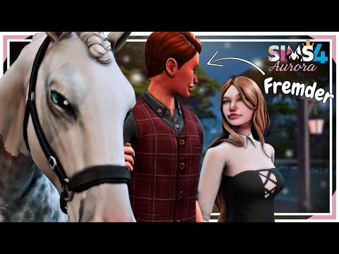 🌸 The FIRST *conversation* with the STRANGER! 🤫💝✨ | Aurora Legacy #6 | Sims 4 | SIMBO