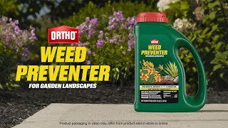 Ortho How To Use Ortho Weed Preventer for Garden Landscapes