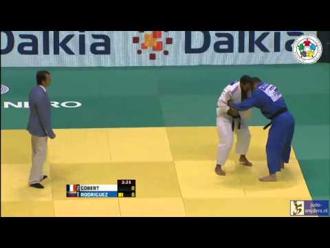 Judo 2013 World Championships Rio de Janeiro: Gobert (FRA) - Rodriguez (VEN) [-90kg]